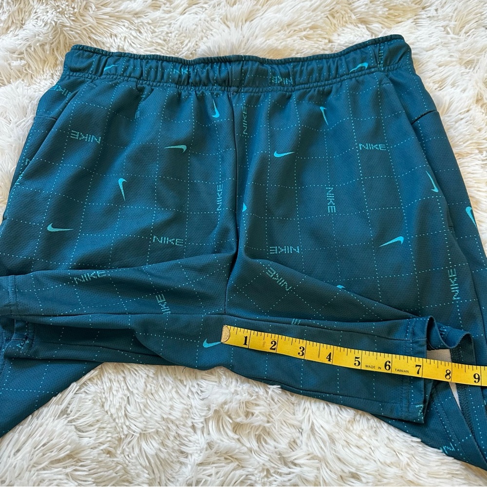 Nike Dri-FIT Teal Blue Athletic Shorts Running Gym Training Men Medium Lined - Picture 5 of 7